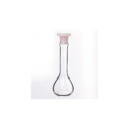 Synthware Volumetric Flask, Heavy Wall, 100mL, Class A, #16 PTFE Stopper F816100SN